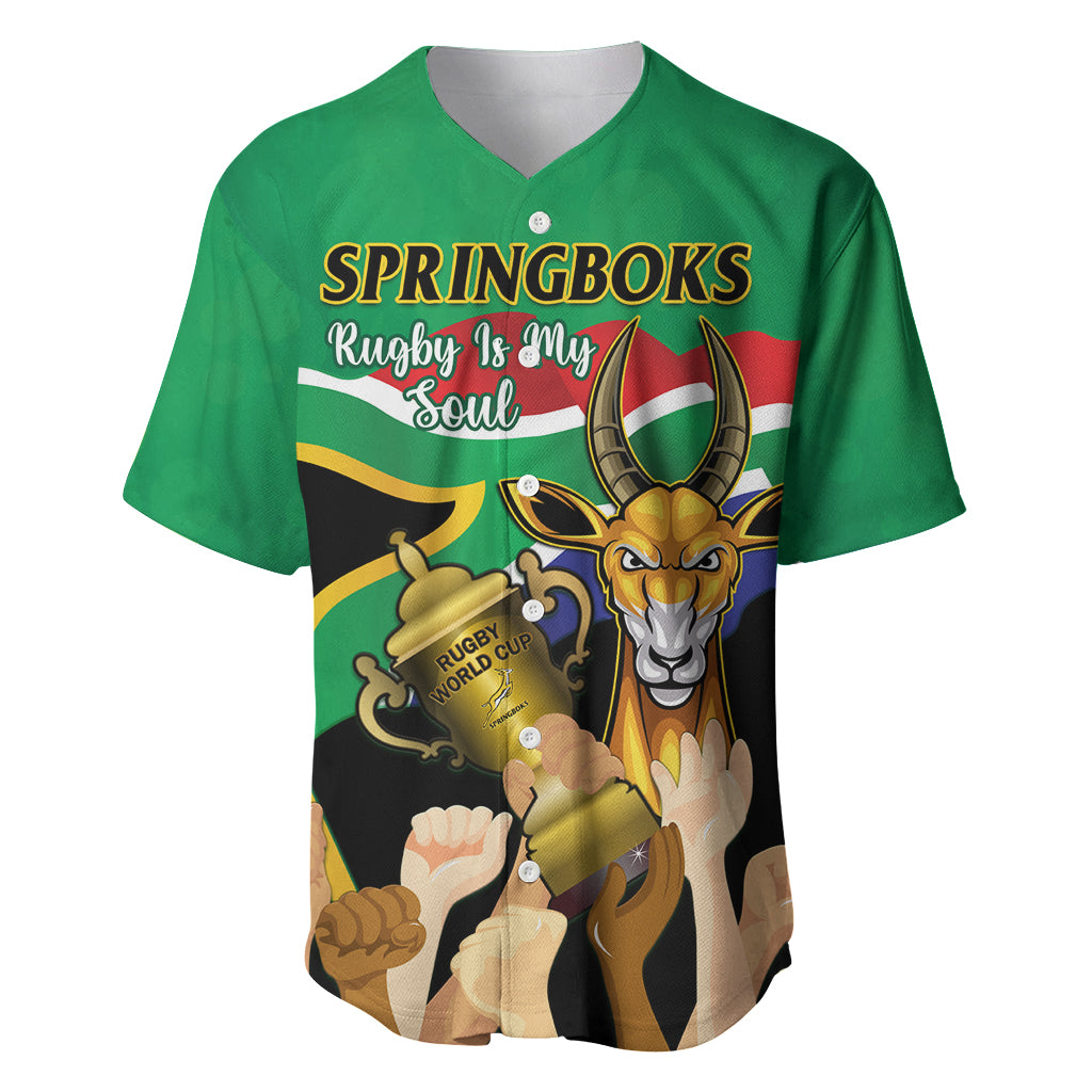 South Africa Special Holiday Baseball Jersey Springboks Champions Celebration Rugby Is My Soul - Wonder Print Shop