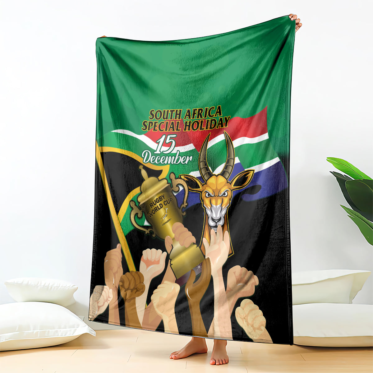 south-africa-special-holiday-blanket-springboks-champions-celebration-rugby-is-my-soul