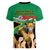 South Africa Special Holiday Women V Neck T Shirt Springboks Champions Celebration Rugby Is My Soul - Wonder Print Shop