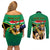 Personalised South Africa Special Holiday Couples Matching Off Shoulder Short Dress and Long Sleeve Button Shirt Springboks Champions Celebration Rugby Is My Soul - Wonder Print Shop