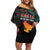 Kenya Is In My DNA Off Shoulder Short Dress Kenyan Map Happy Jamhuri Day - Wonder Print Shop