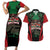 Proud Kenya 254 Couples Matching Short Sleeve Bodycon Dress and Hawaiian Shirt Kenyan Safari Animals - Wonder Print Shop