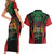 Proud Kenya 254 Couples Matching Short Sleeve Bodycon Dress and Hawaiian Shirt Kenyan Safari Animals - Wonder Print Shop