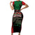 Proud Kenya 254 Family Matching Short Sleeve Bodycon Dress and Hawaiian Shirt Kenyan Safari Animals - Wonder Print Shop