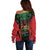 Proud Kenya 254 Off Shoulder Sweater Kenyan Safari Animals - Wonder Print Shop