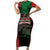 Proud Kenya 254 Short Sleeve Bodycon Dress Kenyan Safari Animals - Wonder Print Shop