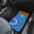 Custom India Cricket Car Mats Go Women In Blue - Wonder Print Shop