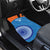 Custom India Cricket Car Mats Go Women In Blue - Wonder Print Shop