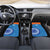 Custom India Cricket Car Mats Go Women In Blue - Wonder Print Shop