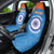 Custom India Cricket Car Seat Cover Go Women In Blue - Wonder Print Shop