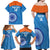 Custom India Cricket Family Matching Off Shoulder Maxi Dress and Hawaiian Shirt Go Women In Blue - Wonder Print Shop