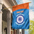 Custom India Cricket Garden Flag Go Women In Blue - Wonder Print Shop