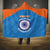 Custom India Cricket Hooded Blanket Go Women In Blue