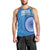 Custom India Cricket Men Tank Top Go Women In Blue