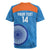 Custom India Cricket Rugby Jersey Go Women In Blue