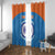 Custom India Cricket Window Curtain Go Women In Blue