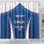 Custom USA 2025 Volleyball Shower Curtain Sporty Style