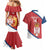 Custom Serbia Volleyball Couples Matching Mermaid Dress and Hawaiian Shirt 2025 Go Champions