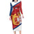 Custom Serbia Volleyball Family Matching Long Sleeve Bodycon Dress and Hawaiian Shirt 2025 Go Champions