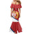 Custom Serbia Volleyball Family Matching Mermaid Dress and Hawaiian Shirt 2025 Go Champions