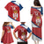 Custom Serbia Volleyball Family Matching Puletasi and Hawaiian Shirt 2025 Go Champions