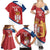 Custom Serbia Volleyball Family Matching Summer Maxi Dress and Hawaiian Shirt 2025 Go Champions