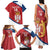 Custom Serbia Volleyball Family Matching Tank Maxi Dress and Hawaiian Shirt 2025 Go Champions