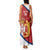 Custom Serbia Volleyball Family Matching Tank Maxi Dress and Hawaiian Shirt 2025 Go Champions