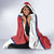 Custom Serbia Volleyball Hooded Blanket 2025 Go Champions