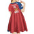 Custom Serbia Volleyball Kid Short Sleeve Dress 2025 Go Champions