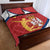 Custom Serbia Volleyball Quilt Bed Set 2025 Go Champions