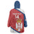 Custom Serbia Volleyball Wearable Blanket Hoodie 2025 Go Champions