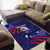 Custom USA Ice Hockey Area Rug United States Eagle Mascot