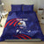 Custom USA Ice Hockey Bedding Set United States Eagle Mascot