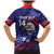 Custom USA Ice Hockey Family Matching Mermaid Dress and Hawaiian Shirt United States Eagle Mascot