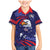 Custom USA Ice Hockey Family Matching Mermaid Dress and Hawaiian Shirt United States Eagle Mascot