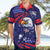 Custom USA Ice Hockey Hawaiian Shirt United States Eagle Mascot