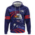 Custom USA Ice Hockey Hoodie United States Eagle Mascot