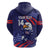 Custom USA Ice Hockey Hoodie United States Eagle Mascot