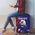 Custom USA Ice Hockey Luggage Cover United States Eagle Mascot