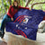 Custom USA Ice Hockey Quilt United States Eagle Mascot