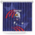 Custom USA Ice Hockey Shower Curtain United States Eagle Mascot