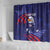 Custom USA Ice Hockey Shower Curtain United States Eagle Mascot