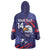 Custom USA Ice Hockey Wearable Blanket Hoodie United States Eagle Mascot