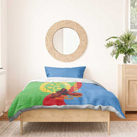 Personalised Eritrea Independence Day Bedding Set Shida Shoes One People One Heart