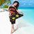 Custom North Macedonia Football Sarong Go Champions Grunge Style