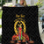 Custom Eritrea Martyrs' Day Quilt 20 June Shida Shoes With Candles - Black