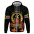 Custom Eritrea Martyrs' Day Zip Hoodie 20 June Shida Shoes With Candles - Black - Wonder Print Shop