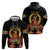 Custom Eritrea Martyrs' Day Zip Hoodie 20 June Shida Shoes With Candles - Black - Wonder Print Shop