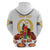 Custom Eritrea Martyrs' Day Hoodie 20 June Shida Shoes With Candles - White - Wonder Print Shop